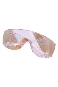 SKEG002  Custom-made Anti-foaming and Anti-saliva Protective Glasses Dust-proof and Anti-fog Design Transparent Protective Glasses Special Store Medical safety goggles anti-infection anti-epidemic goggles ANSI Z87.1 eu CE EN166 front view